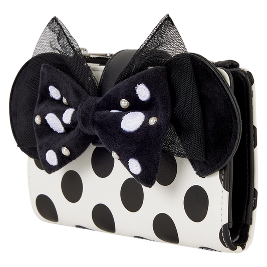 Minnie Mouse Polka Dot Pearl Flap Wallet - alternate view 2