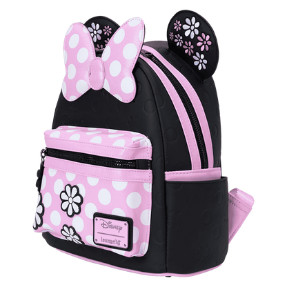Minnie Mouse Floral Rock The Dots Mini Backpack