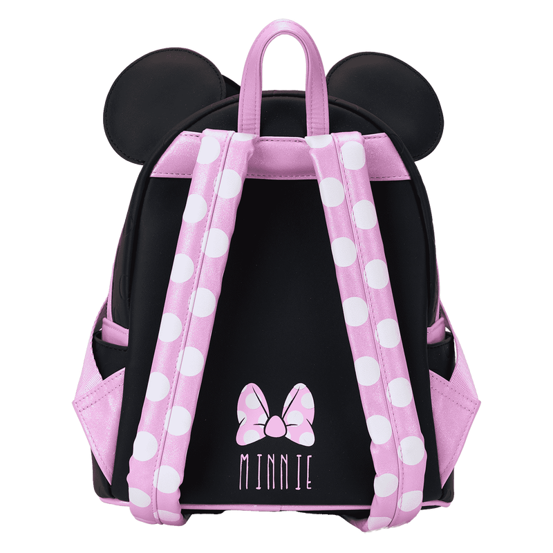 Loungefly Disney Minnie Mouse Floral Rock the Dots Mini Backpack