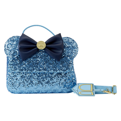 Minnie Mouse Hanukkah Sequin Crossbody Bag