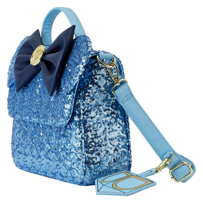 Minnie Mouse Hanukkah Sequin Crossbody Bag