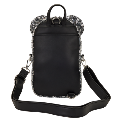 Loungefly Disney Minnie Mouse Ombre Sequin Sling Crossbody Bag