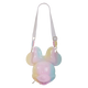 Minnie Mouse Pastel Tie-Dye Molded Figural Crossbody Bag