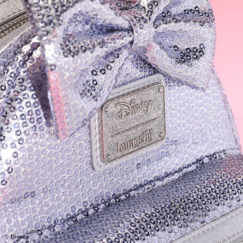 Minnie Mouse Purple Sequin Mini Backpack