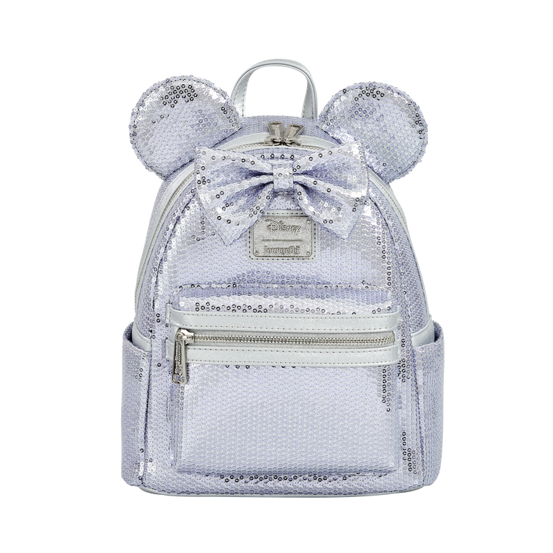 Minnie Mouse Purple Sequin Mini Backpack
