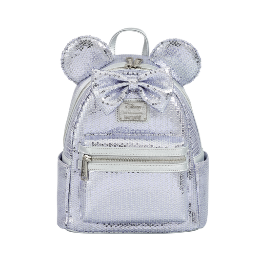 Minnie Mouse Purple Sequin Mini Backpack