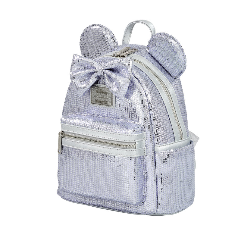 Minnie Mouse Purple Sequin Mini Backpack