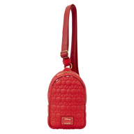 Minnie Mouse Silhouette Sling Crossbody Bag Loungefly Disney