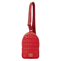 Minnie Mouse Silhouette Sling Crossbody Bag Loungefly Disney