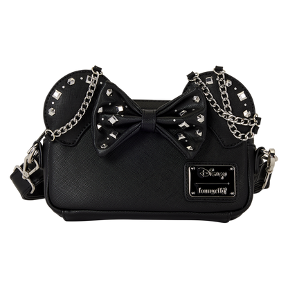 Minnie Mouse Studs and Chains Crossbody Bag Loungefly Disney