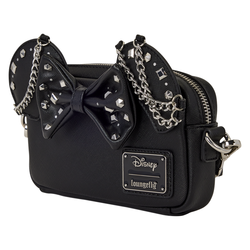Minnie Mouse Studs and Chains Crossbody Bag Loungefly Disney