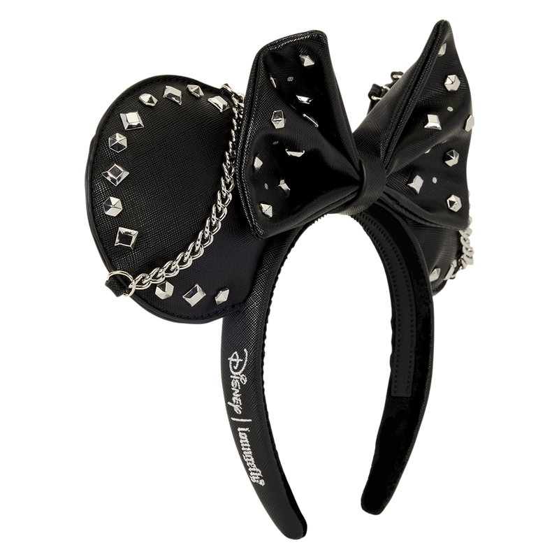 Minnie Mouse Studs and Chains Ear Headband Loungefly Disney