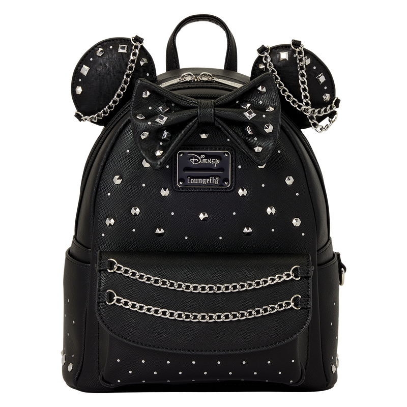 Minnie Mouse Studs and Chains Mini Backpack Loungefly Disney