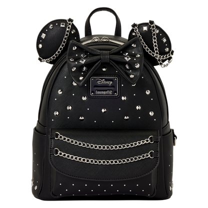 Minnie Mouse Studs and Chains Mini Backpack Loungefly Disney