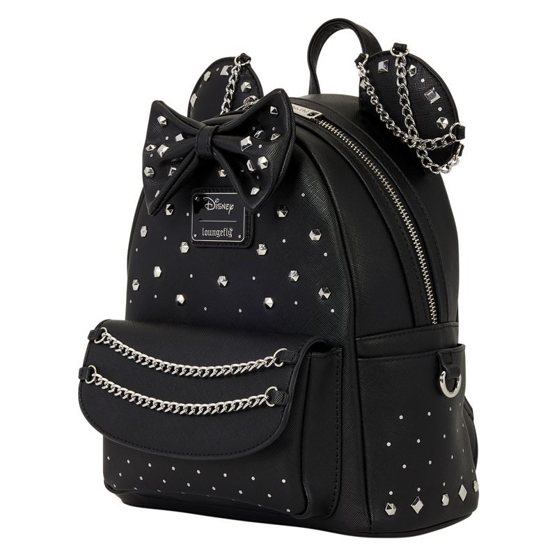 Minnie Mouse Studs and Chains Mini Backpack Loungefly Disney
