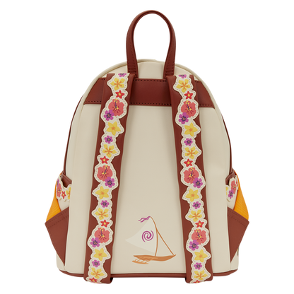 Loungefly Disney Moana Live Action Floral Mini Backpack