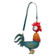 Moana Hei Hei figural crossbody bag by Loungefly featuring colorful rooster design