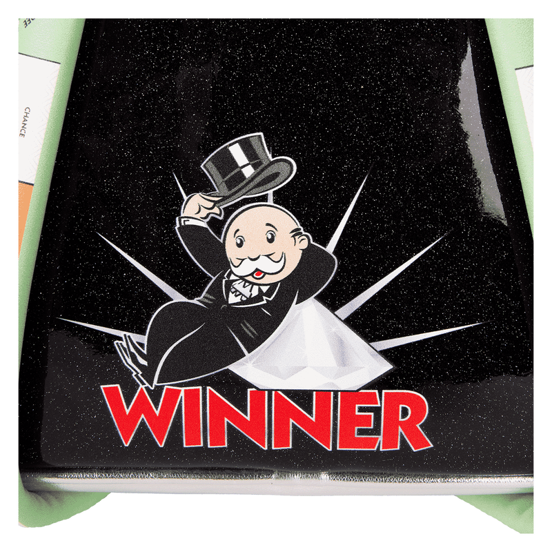 Loungefly Monopoly 90th Anniversary Mr. Monopoly Glitter Cosplay Mini Backpack