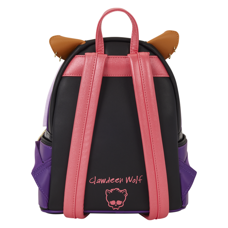 Clawdeen Wolf Cosplay Mini Backpack with Detachable Coin Bag Loungefly Monster High