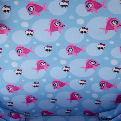 Monster High Lagoona Blue Neptuna Fishbowl Cosplay Crossbody Bag Loungefly
