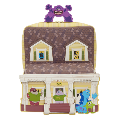 Loungefly Disney Pixar Monsters University Oozma Kappa House Figural Mini Backpack