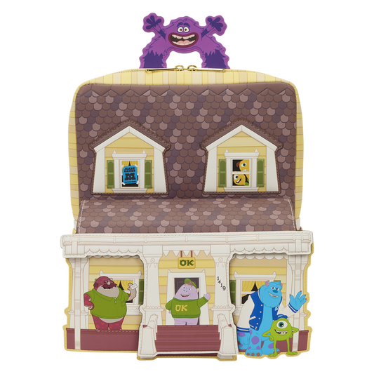 Loungefly Disney Pixar Monsters University Oozma Kappa House Figural Mini Backpack
