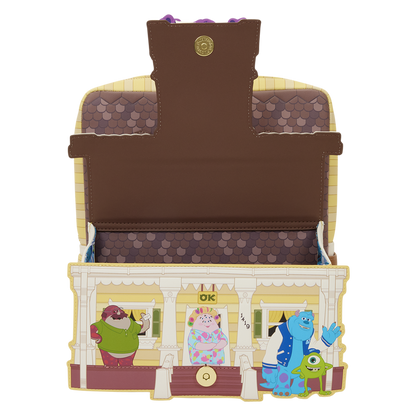 Loungefly Disney Pixar Monsters University Oozma Kappa House Figural Mini Backpack