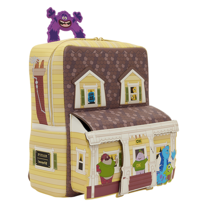Loungefly Disney Pixar Monsters University Oozma Kappa House Figural Mini Backpack