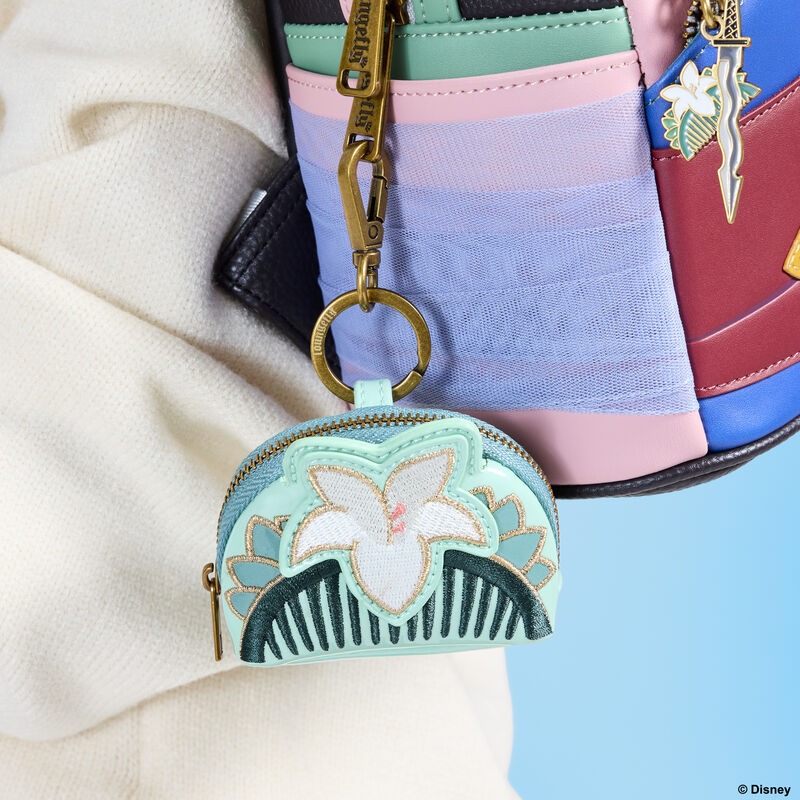 Mulan Hair Comb Figural Bag Charm Loungefly Disney
