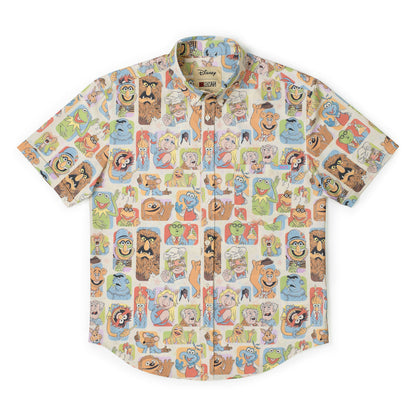 The Muppets "Time to Meet the Muppets" Button-Up Shirt