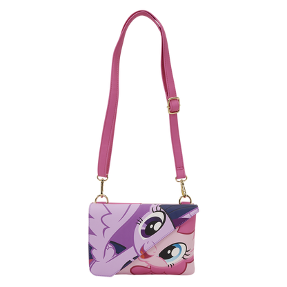 Loungefly My Little Pony Twilight Sparkle & Pinkie Pie Crossbody Bag