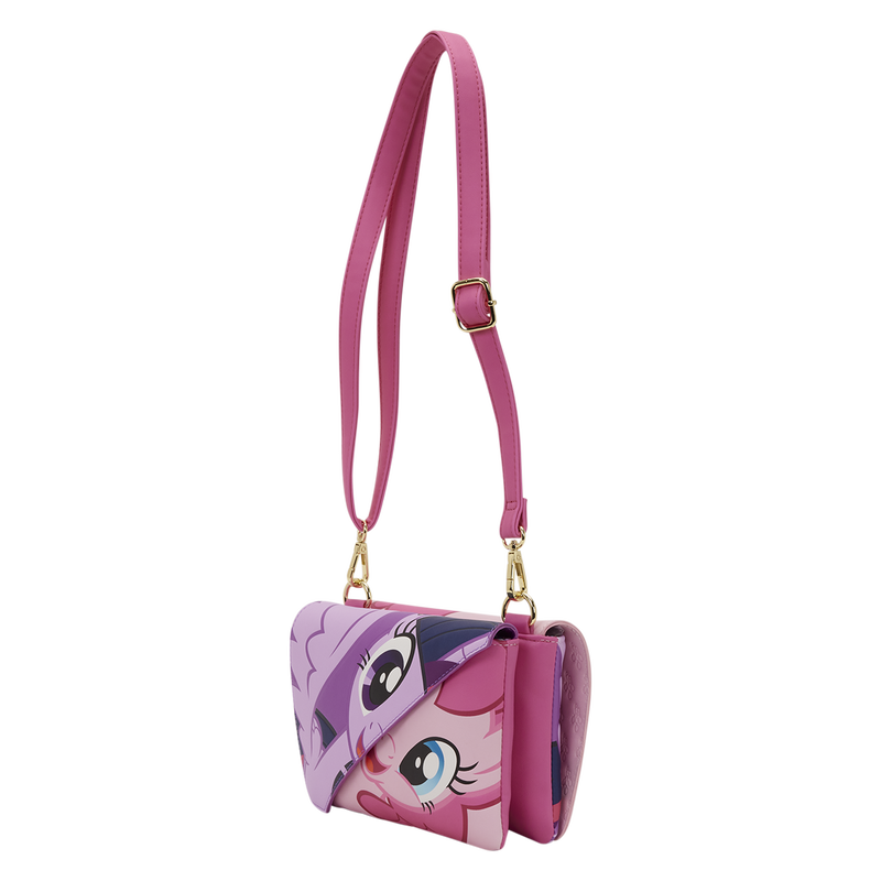 Loungefly My Little Pony Twilight Sparkle & Pinkie Pie Crossbody Bag