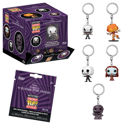 The Nightmare Before Christmas Mystery Pop! Keychain Funko Disney