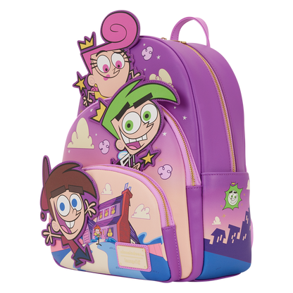 Fairly OddParents Triple Pocket Glow Midi Backpack