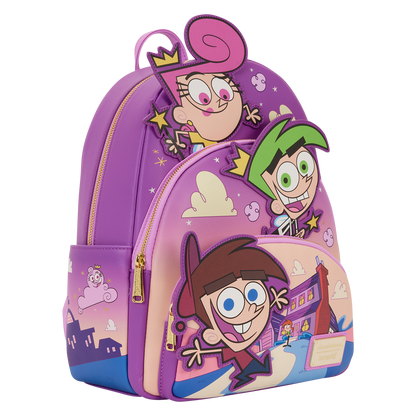 Fairly OddParents Triple Pocket Glow Midi Backpack