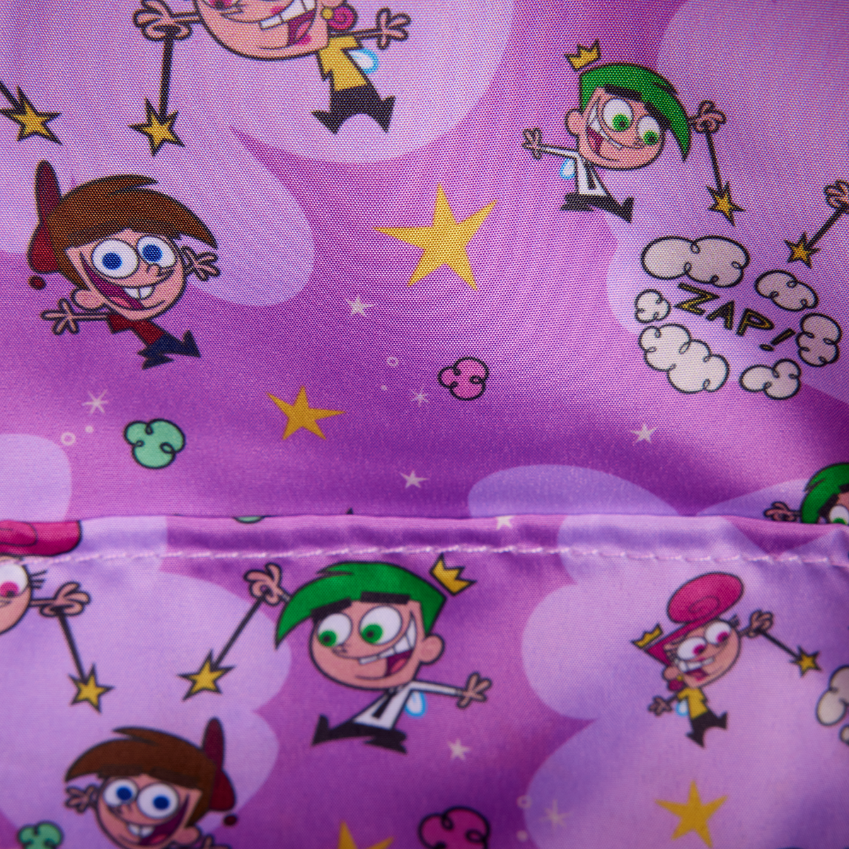Fairly OddParents Triple Pocket Glow Midi Backpack