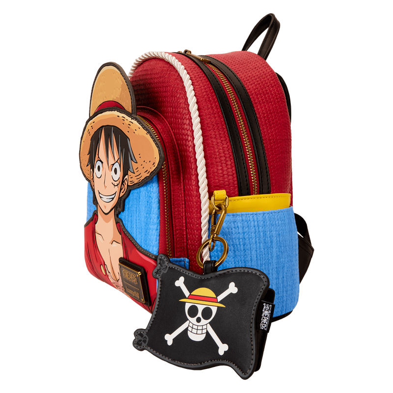 Loungefly One Piece Monkey D. Luffy Cosplay Mini Backpack - NYCC Exclusive
