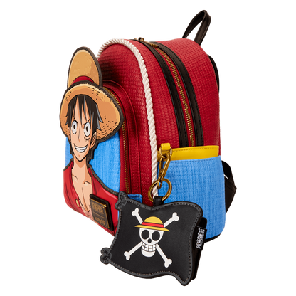 Loungefly One Piece Monkey D. Luffy Cosplay Mini Backpack - NYCC Exclusive