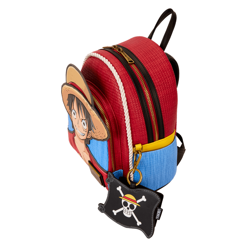 Loungefly One Piece Monkey D. Luffy Cosplay Mini Backpack - NYCC Exclusive