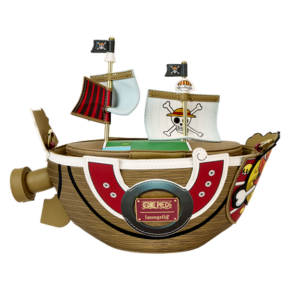 One Piece Thousand Sunny Ship Figural Crossbody Bag