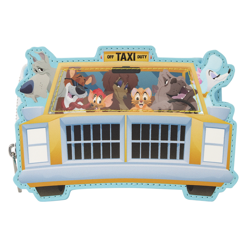 Oliver and Company Taxi Cab Card Holder Loungefly Disney