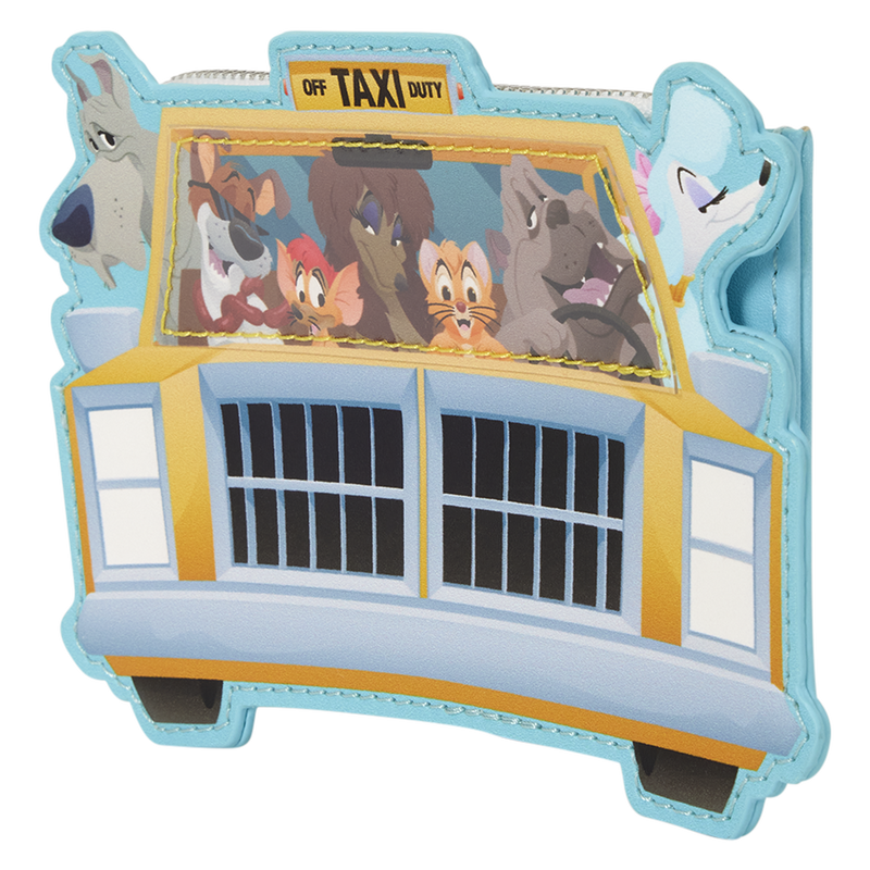 Oliver and Company Taxi Cab Card Holder Loungefly Disney