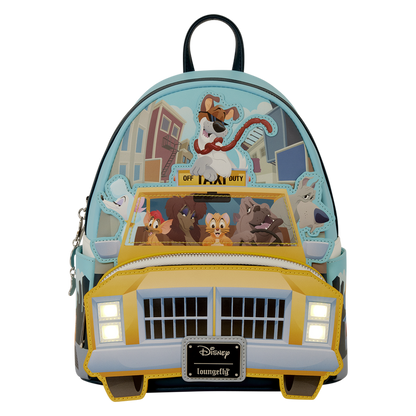 Oliver and Company Taxi Cab Light Up Mini Backpack