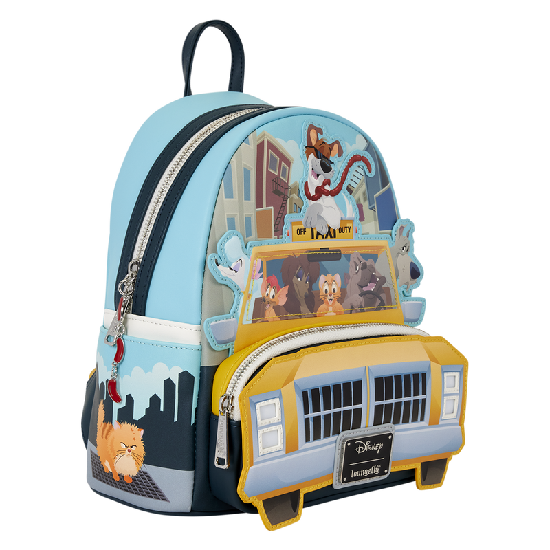 Oliver and Company Taxi Cab Light Up Mini Backpack