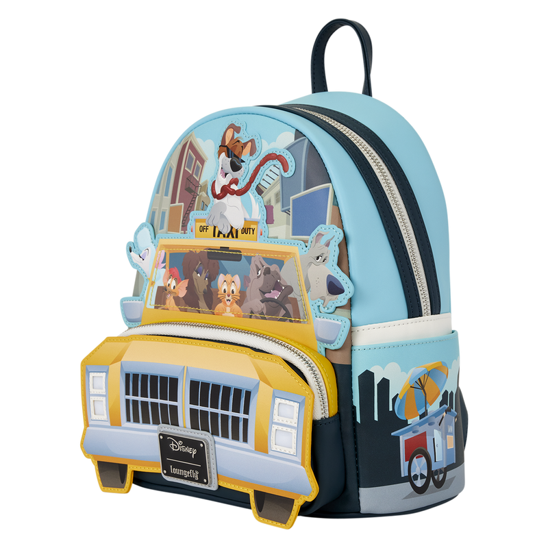 Oliver and Company Taxi Cab Light Up Mini Backpack