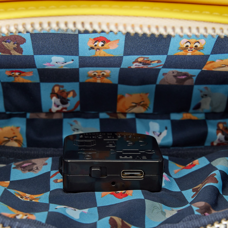 Oliver and Company Taxi Cab Light Up Mini Backpack