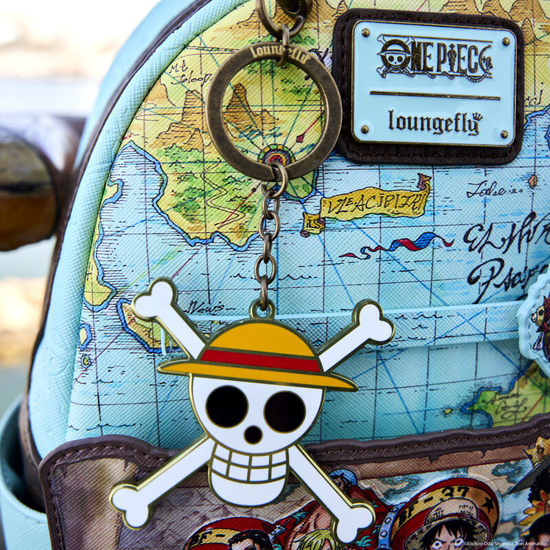 One Piece 25th Anniversary Jolly Roger Keychain