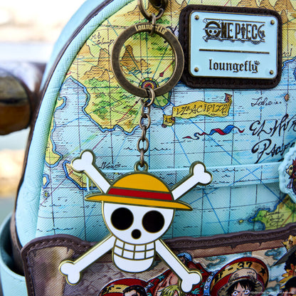 One Piece 25th Anniversary Jolly Roger Keychain