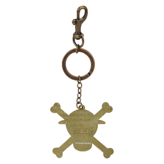 One Piece 25th Anniversary Jolly Roger Keychain - alternate view 2