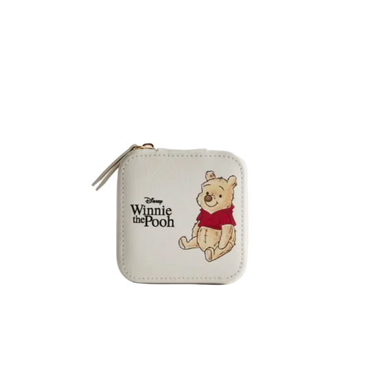 Small pouch with Winnie the Pooh design on a white background